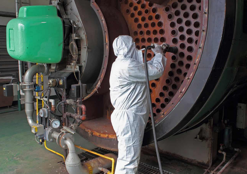 Để xử lý sự cố rò rỉ nồi hơi, người vận hành cần tắt thiết bị trước