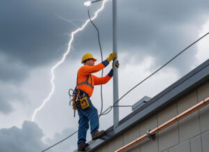 Định kỳ hàng năm sẽ kiểm định hệ thống chống sét 1 lần